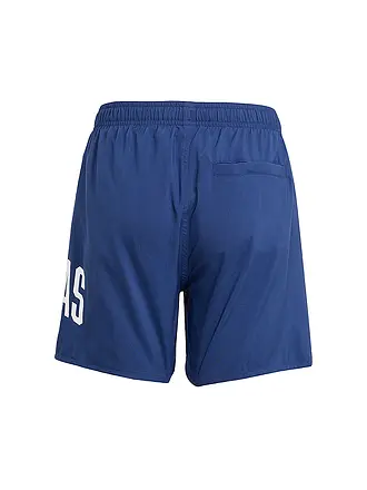 ADIDAS | Pantaloncini da bagno da ragazzo Sportswear Essentials Logo CLX | dunkelblau